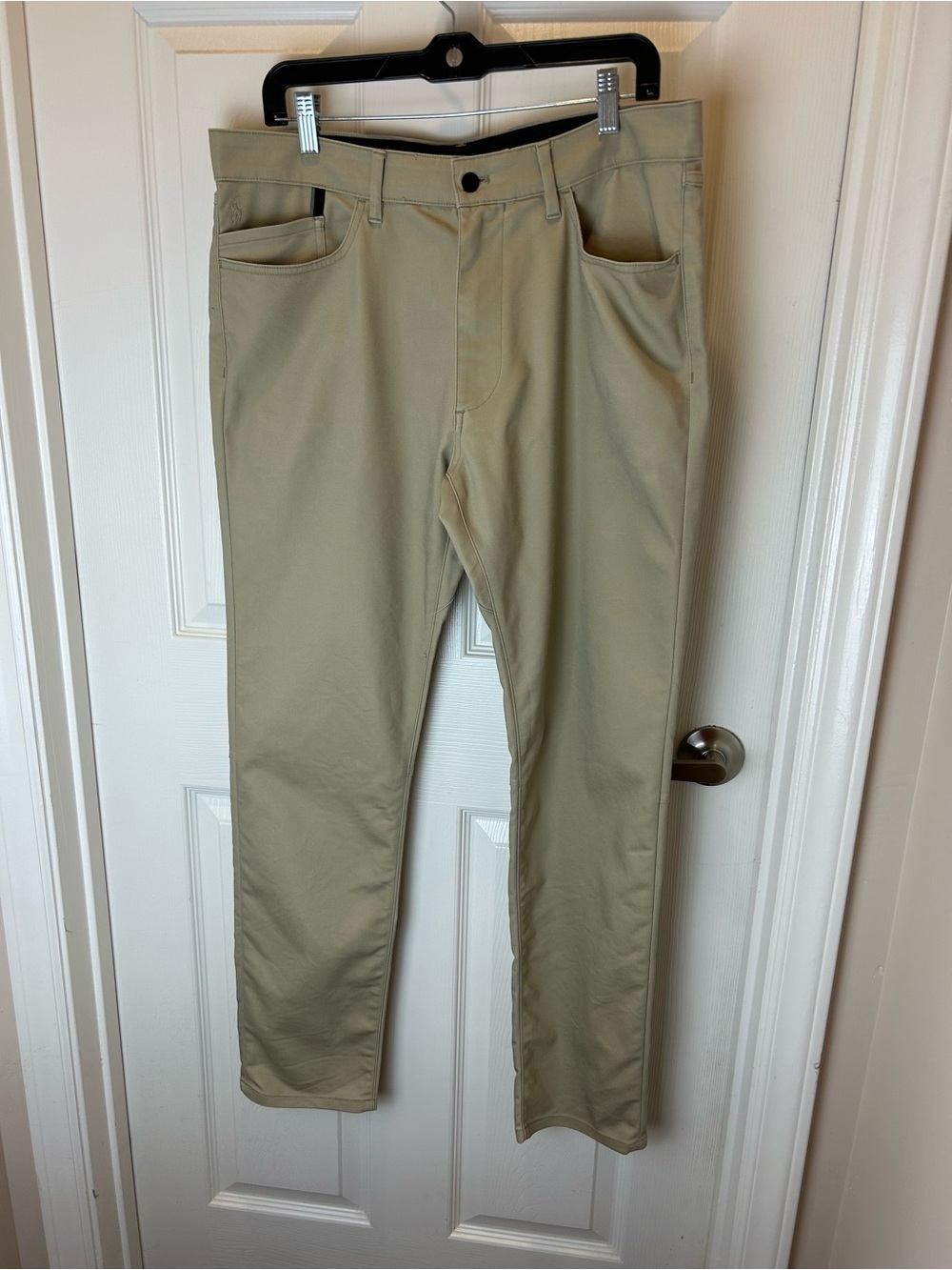 POLO RALPH LAUREN PERFORMANCE MENS PANTS KHAKI COLOR SIZE 34x32